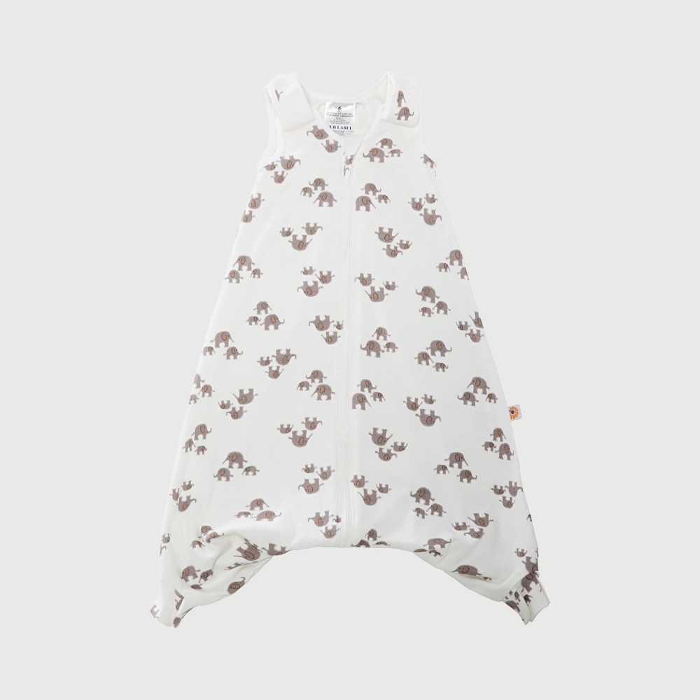 Ergobaby 2во1 вреќа за спиење со ногавици - Elephant