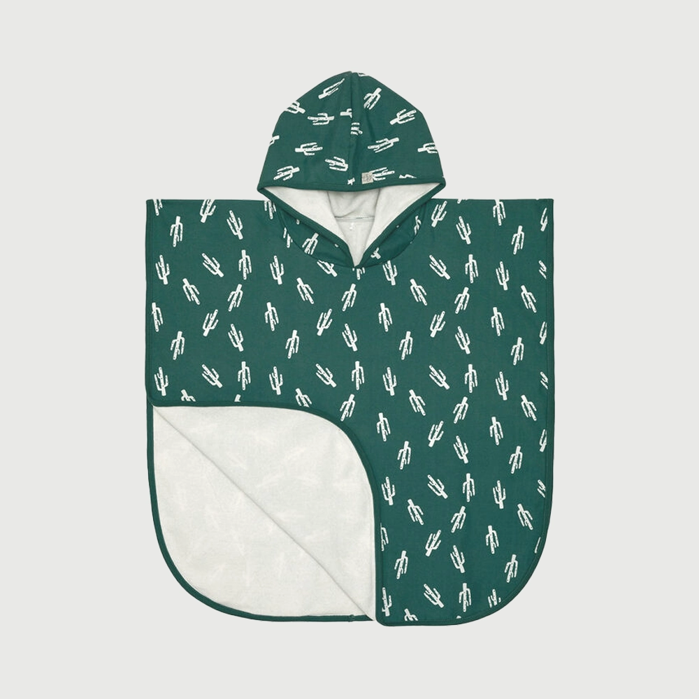 Lassig пончо за на плажа - Cactus Green