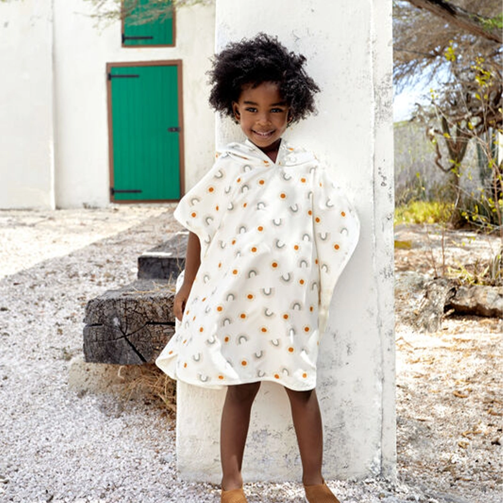 Lassig пончо за на плажа - Rainbow Nature