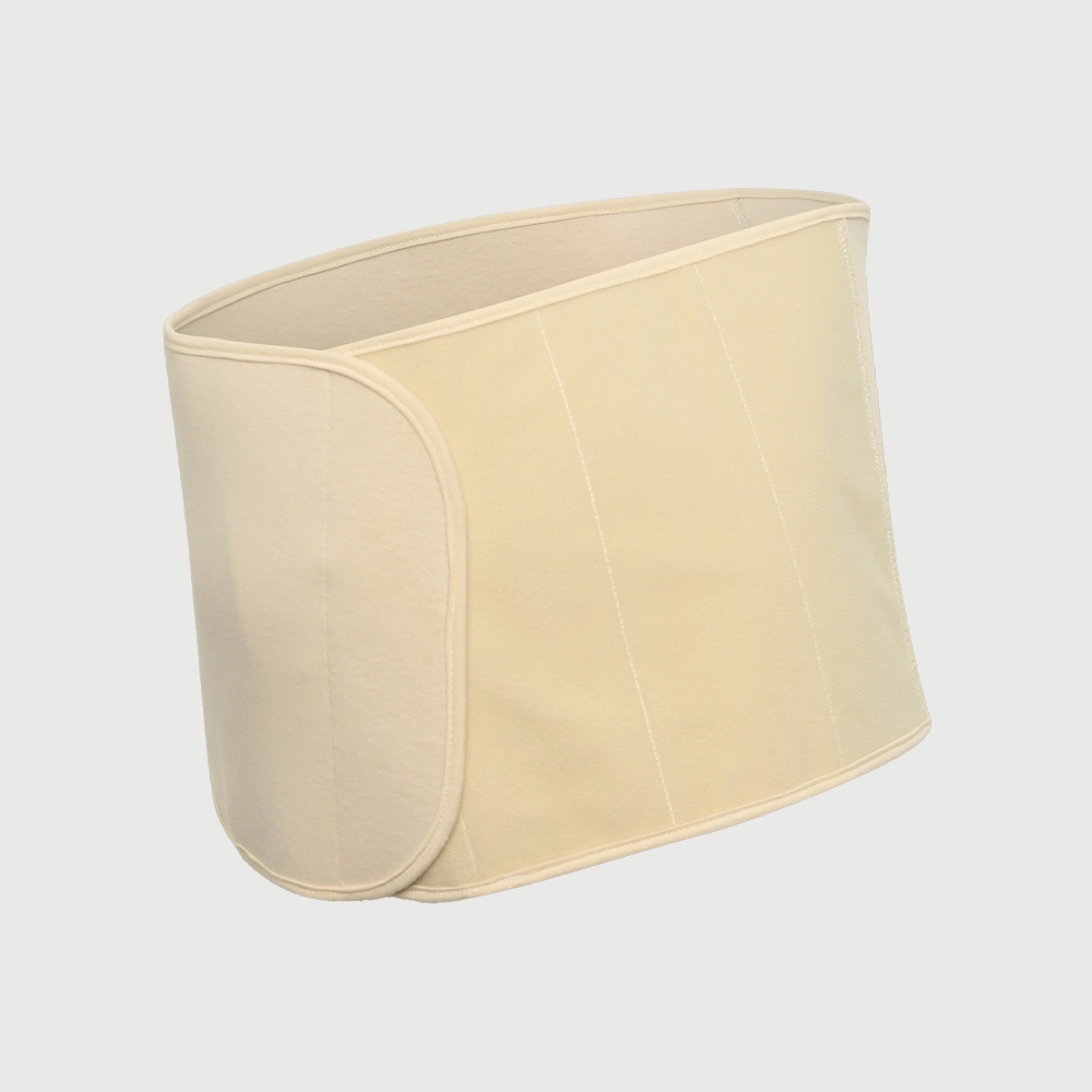 Поспартален стегач за стомак со огрански памук – Беж