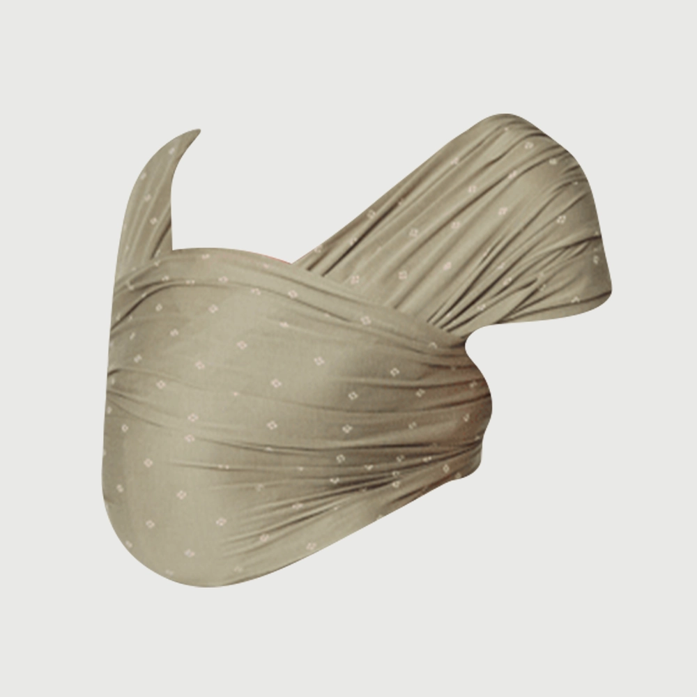 Ergobaby Aura Wrap Sustainable Knit - Olive Diamons