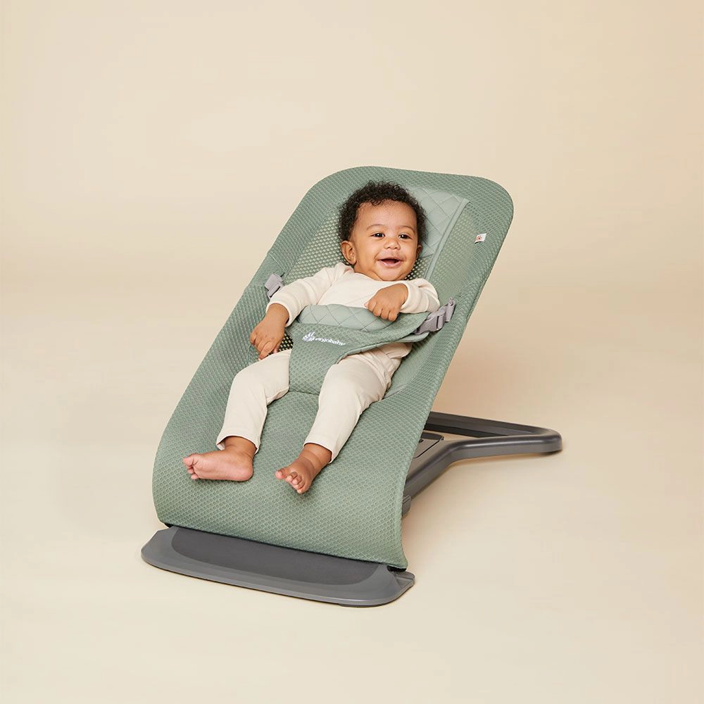 Ergobaby Evolve 3во1 релаксатор Mesh - Sage Green