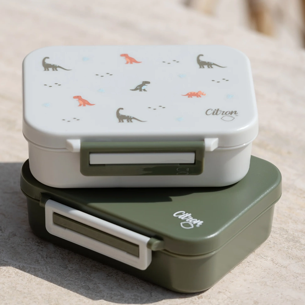 Citron тритан кутија за оброк - Dino Green