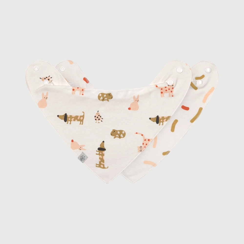 Lässig бандана х2 Little Mateys - Spicy Orange