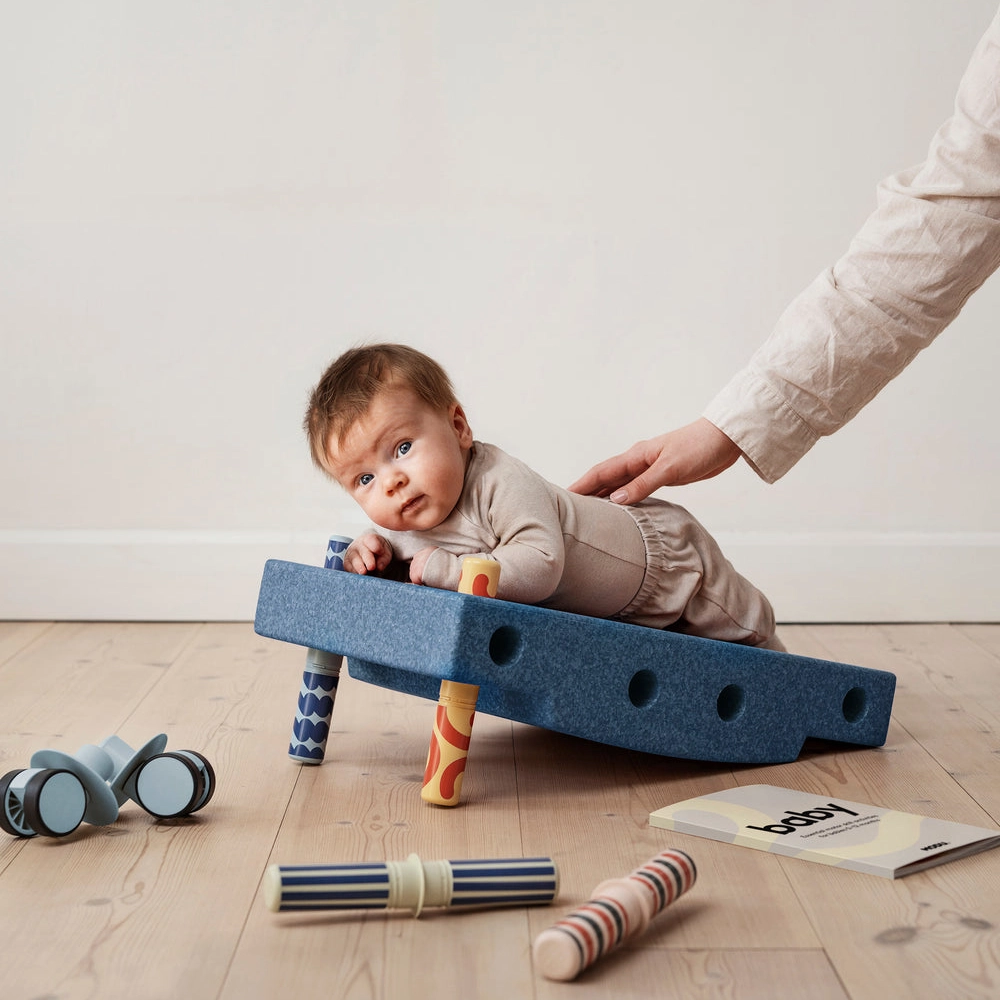 MODU Baby Activity сет - Deep Blue/Sky Blue