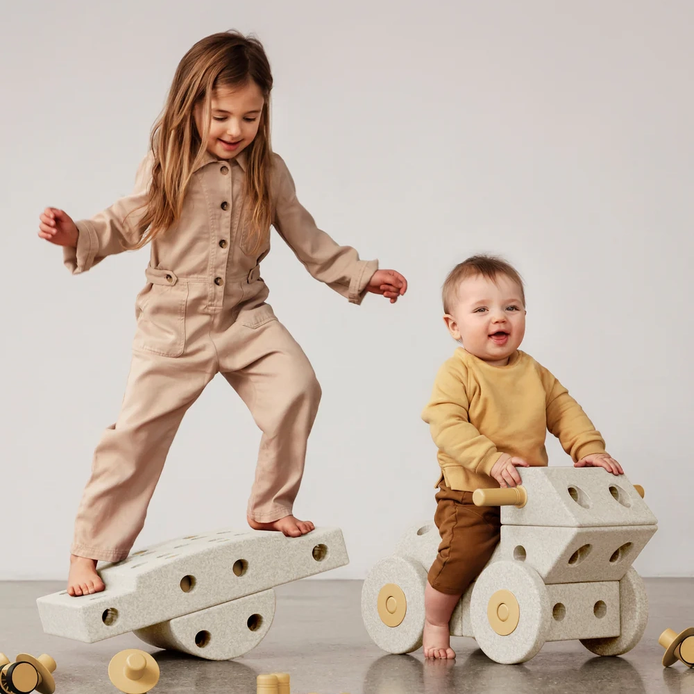 MODU Dreamer сет - Sand Grey / Honey Yellow