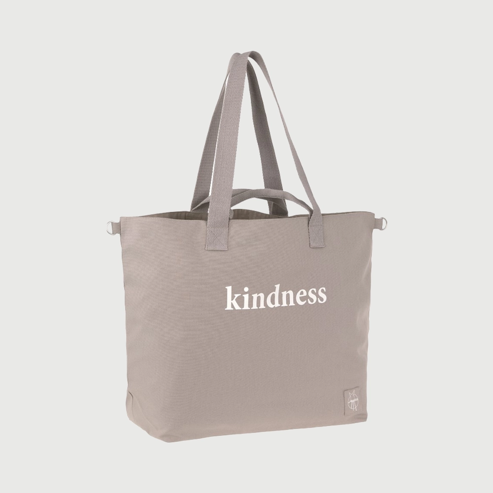 Lassig Памучна торба - Сива беж