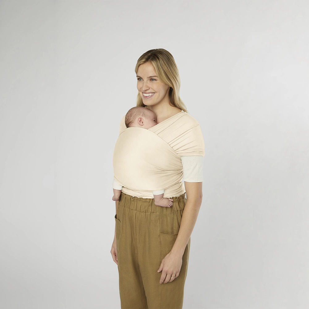 Ergobaby Aura Wrap Sustainable Knit - Cream